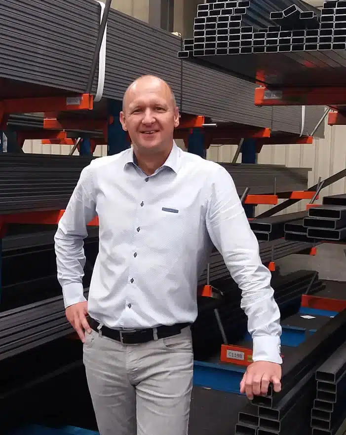 Jean Paul van der Wiel, marketing manager Van Raak Staal